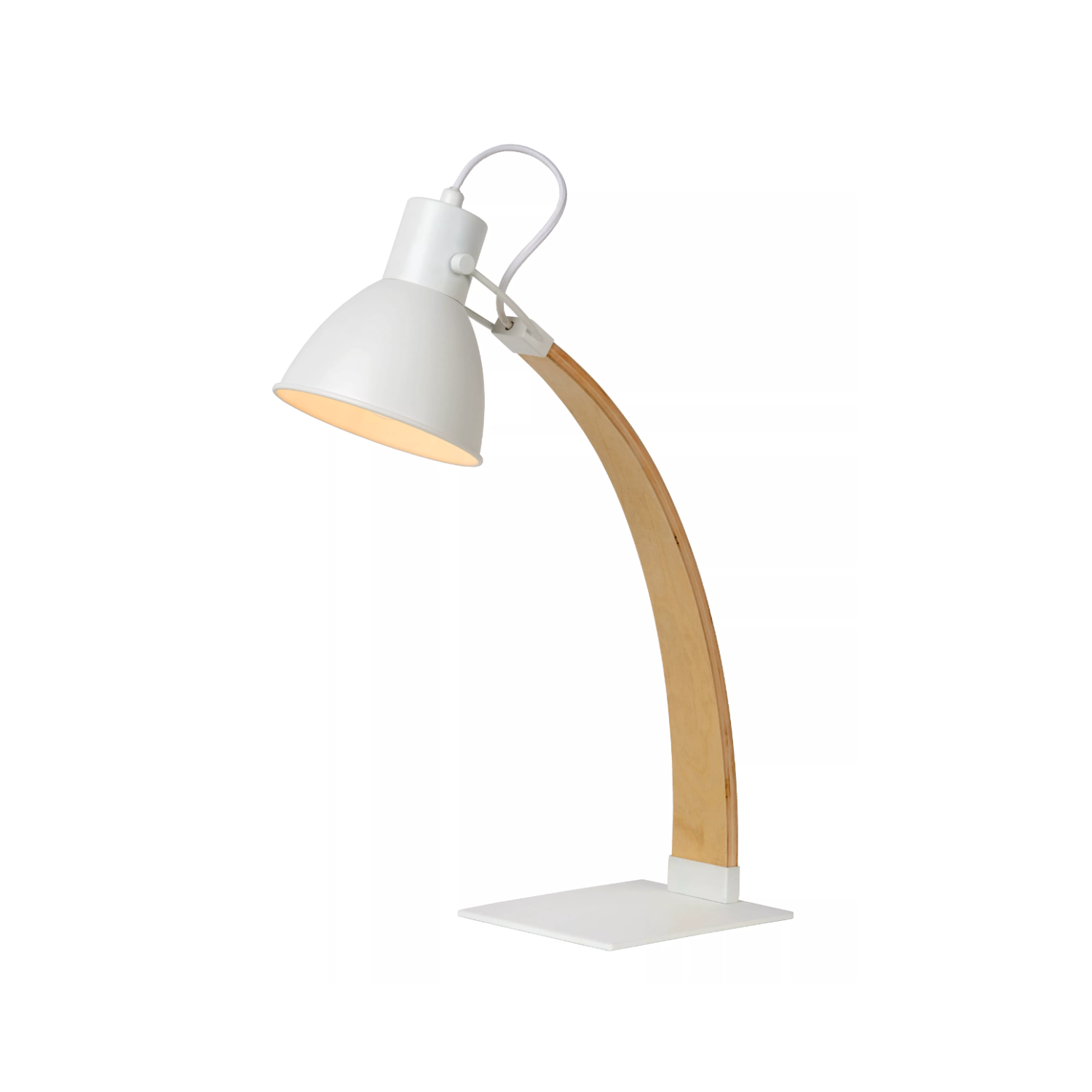 Lucide CURF - Desk lamp - 1xE27 - White - Lights Zone