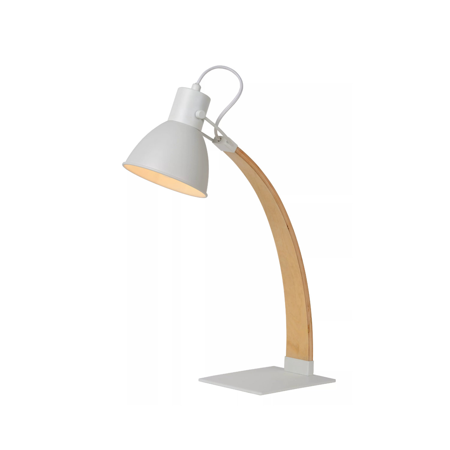 Lucide CURF - Desk lamp - 1xE27 - White - Lights Zone