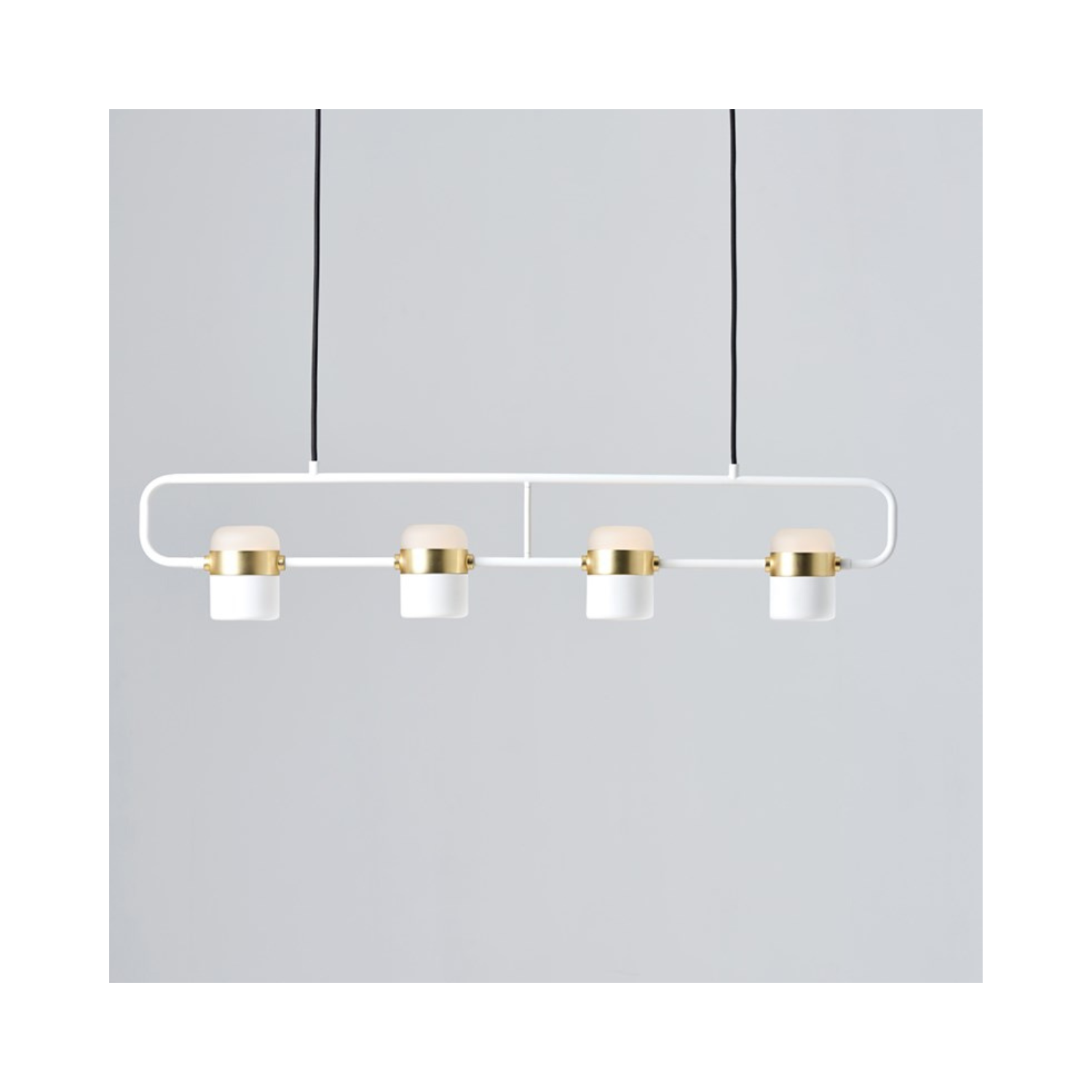 OUTLET Seed Design Ling PL6 Multiple LED Black & Copper Pendant - Lights Zone