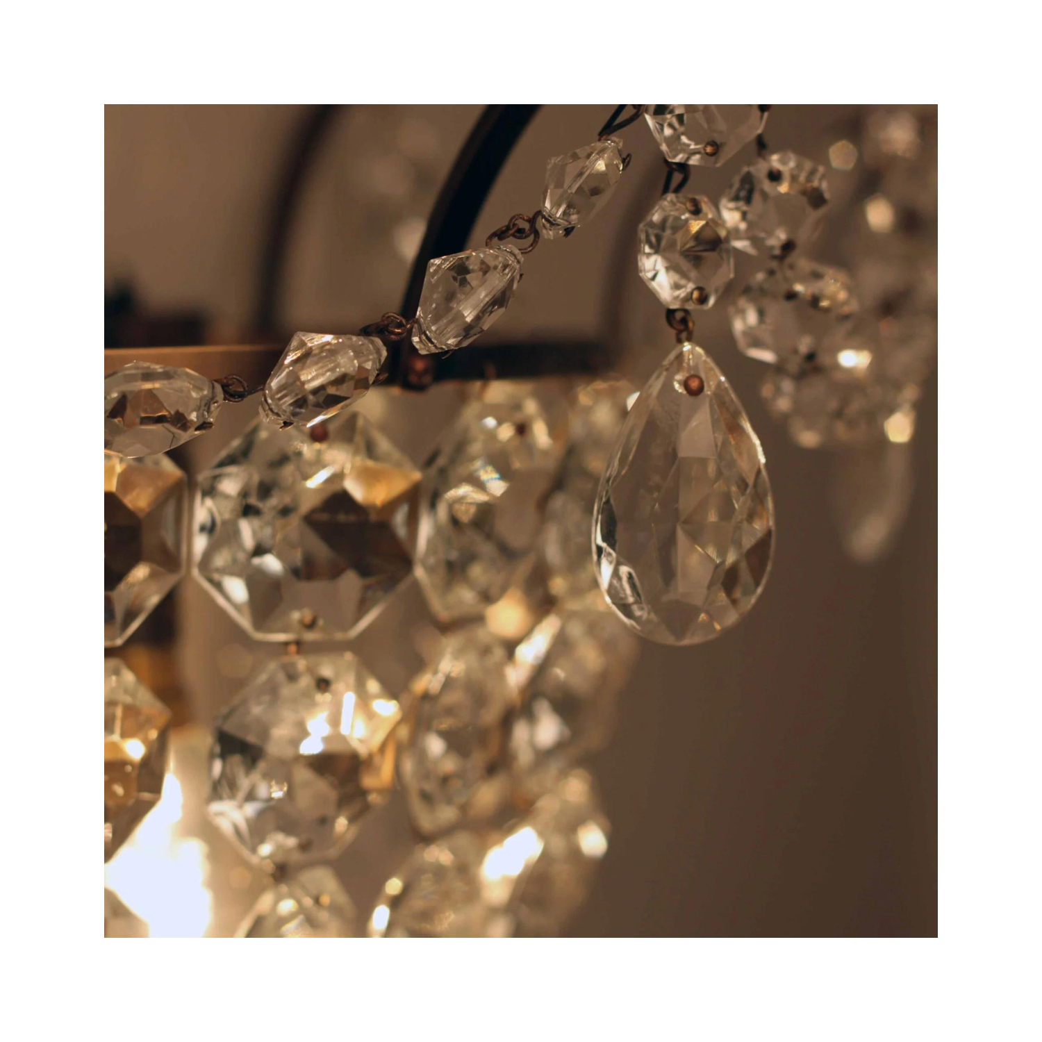 Brampton Crystal Wall Light - Lights Zone