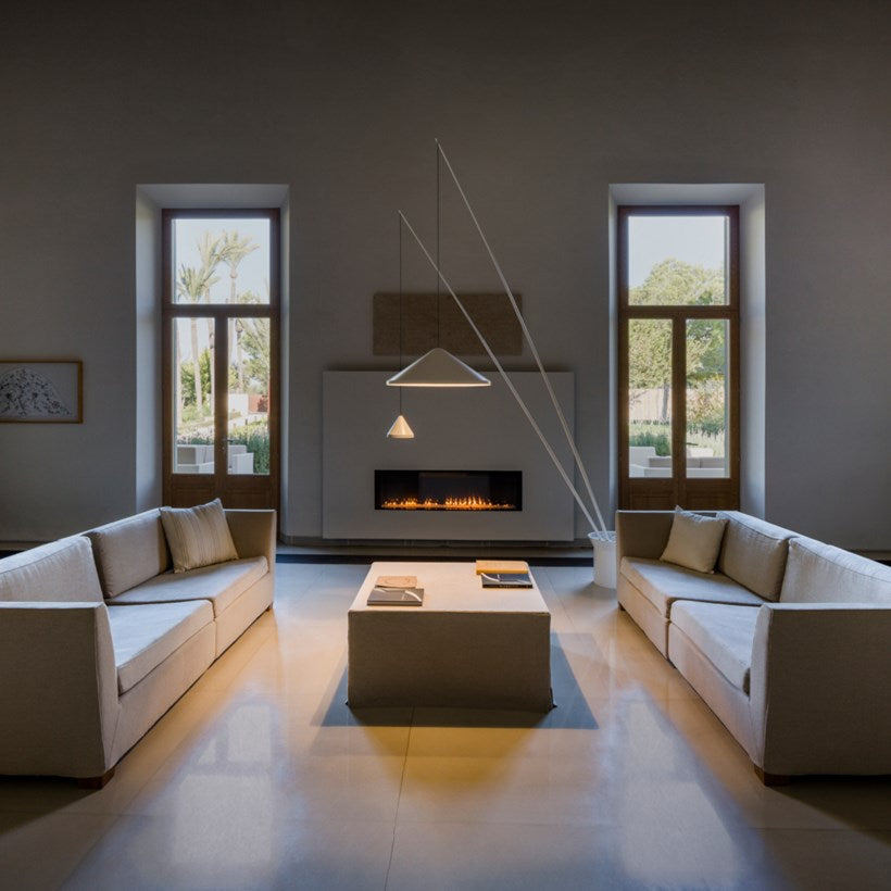Vibia North Double Floor Lamp - Lights Zone