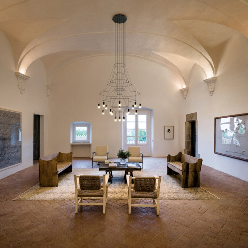 Vibia Wireflow Chandelier - Lights Zone