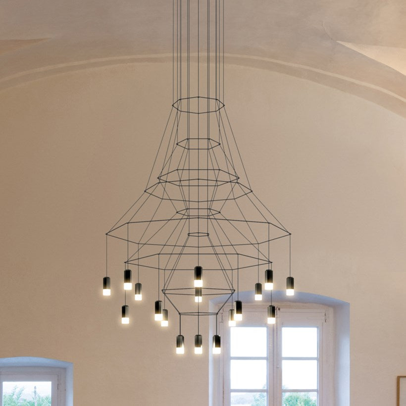 Vibia Wireflow Chandelier - Lights Zone