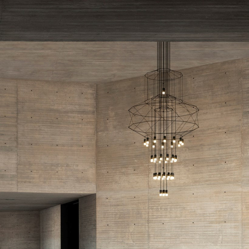 Vibia Wireflow Chandelier - Lights Zone