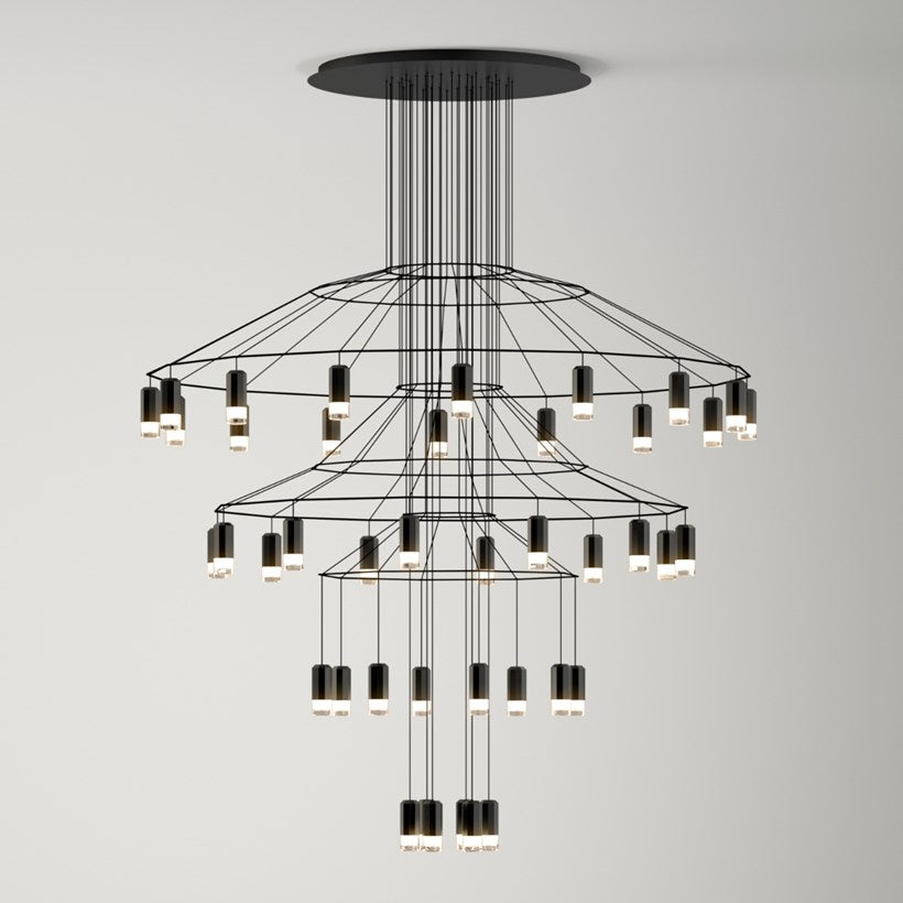 Vibia Wireflow Chandelier - Lights Zone