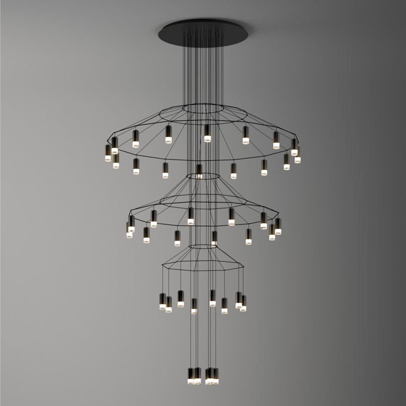 Vibia Wireflow Chandelier - Lights Zone