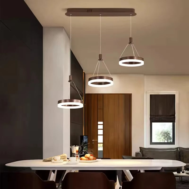 Modern Home Decor Led Lights Pendant Light Lamps for Living Room Chandeliers for Dining Room Hanging Light Indoor Lighting