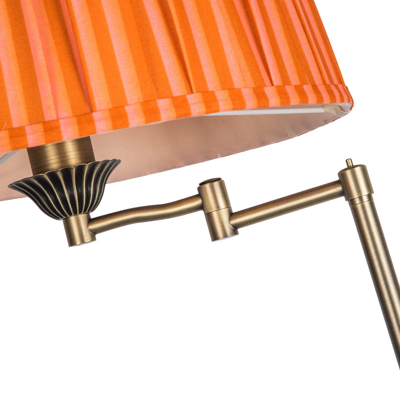 Wisteria Margaret Floor Lamp – Antique Brass