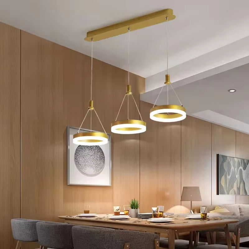 Modern Home Decor Led Lights Pendant Light Lamps for Living Room Chandeliers for Dining Room Hanging Light Indoor Lighting
