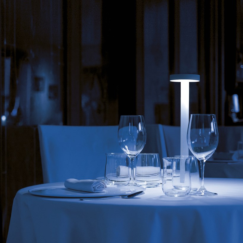 Davide Groppi Tetatet Portable Cordless LED Table Lamp - Lights Zone