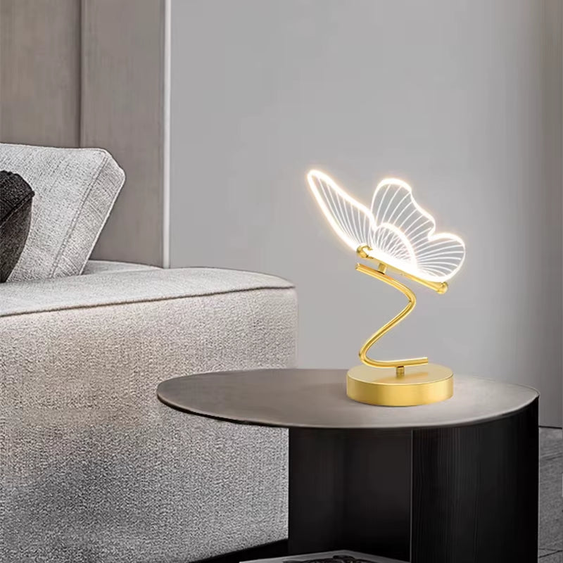 Luxe Butterfly LED Table Lamp