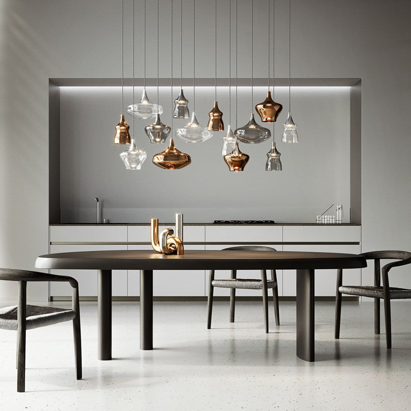 Lodes Nostalgia Glass LED Pendant - Lights Zone