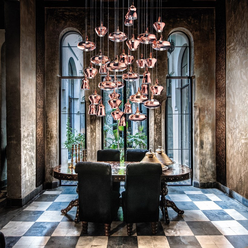 Lodes Nostalgia Glass LED Pendant - Lights Zone