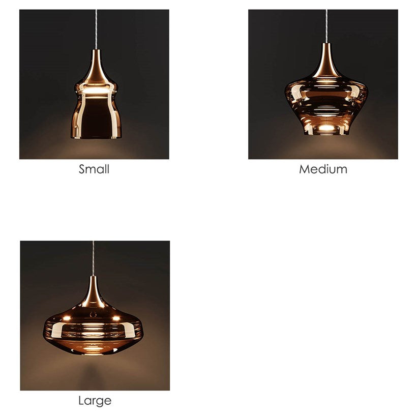 Lodes Nostalgia Glass LED Pendant - Lights Zone