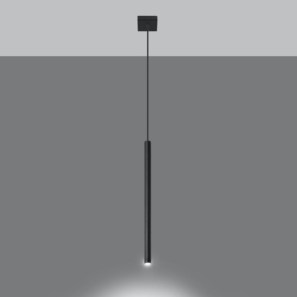 Raw Design Tube Slim Monochrome Pendant - Lights Zone