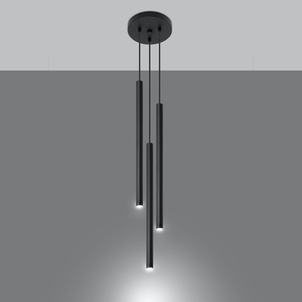Raw Design Tube Slim Monochrome Pendant - Lights Zone