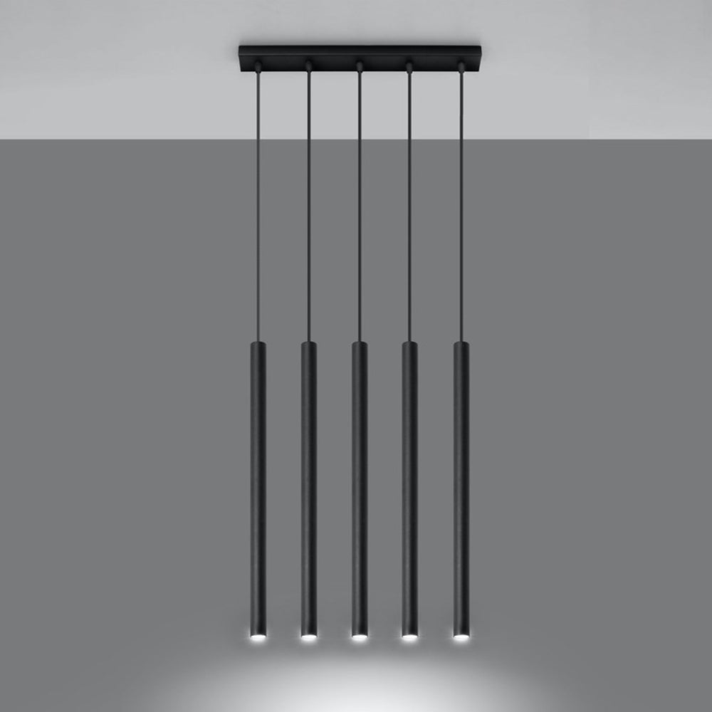 Raw Design Tube Slim Monochrome Pendant - Lights Zone