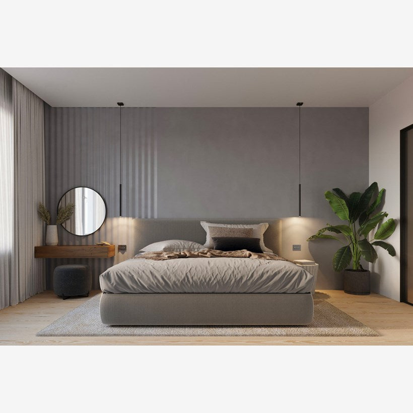 Raw Design Tube Slim Monochrome Pendant - Lights Zone