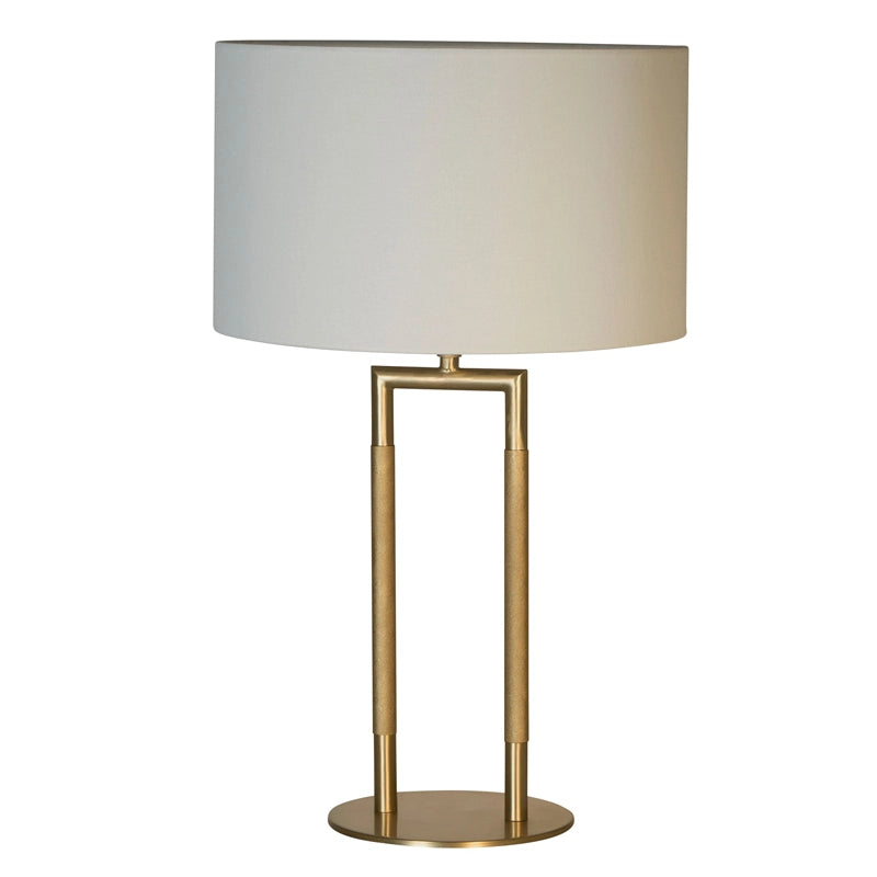Westport Speonka Tall Table Lamp – Knurled Gold