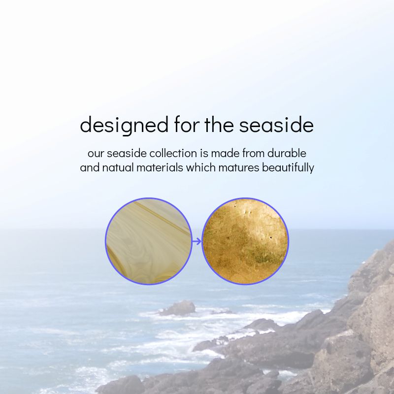 Westport Montauk Coastal Outdoor Wall Light – Brass (IP64)