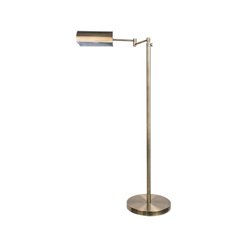 Westport Bank Adjustable Floor Lamp – Antique Brass