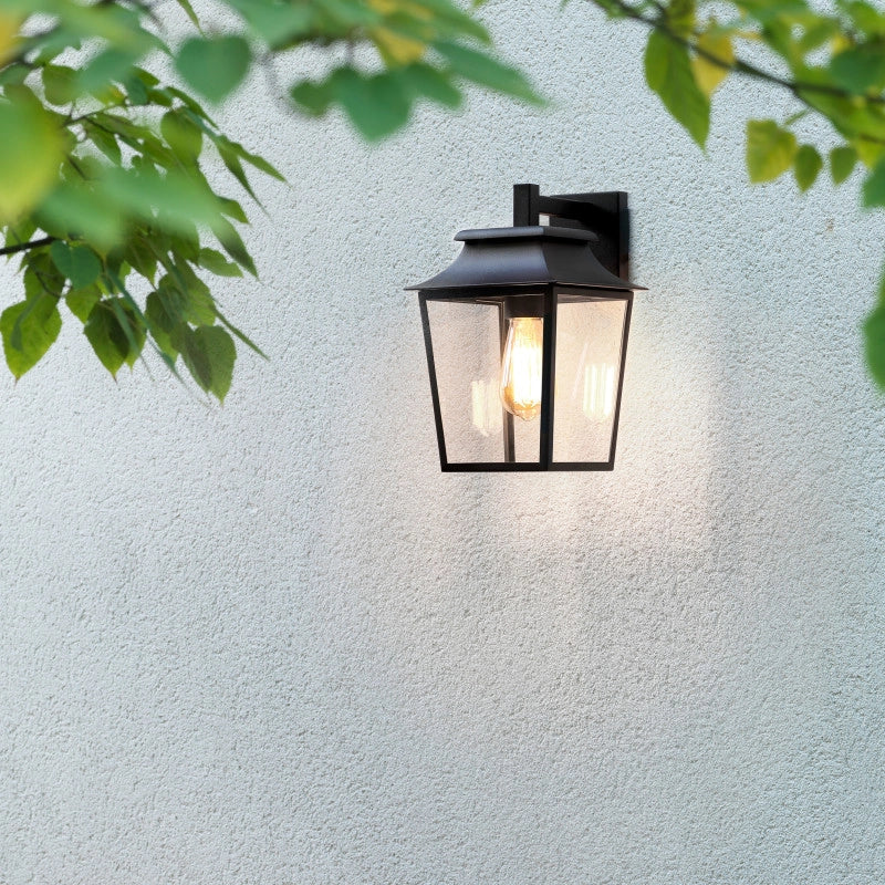 Astro Richmond Outdoor Hanging Lantern Wall Light – Black
