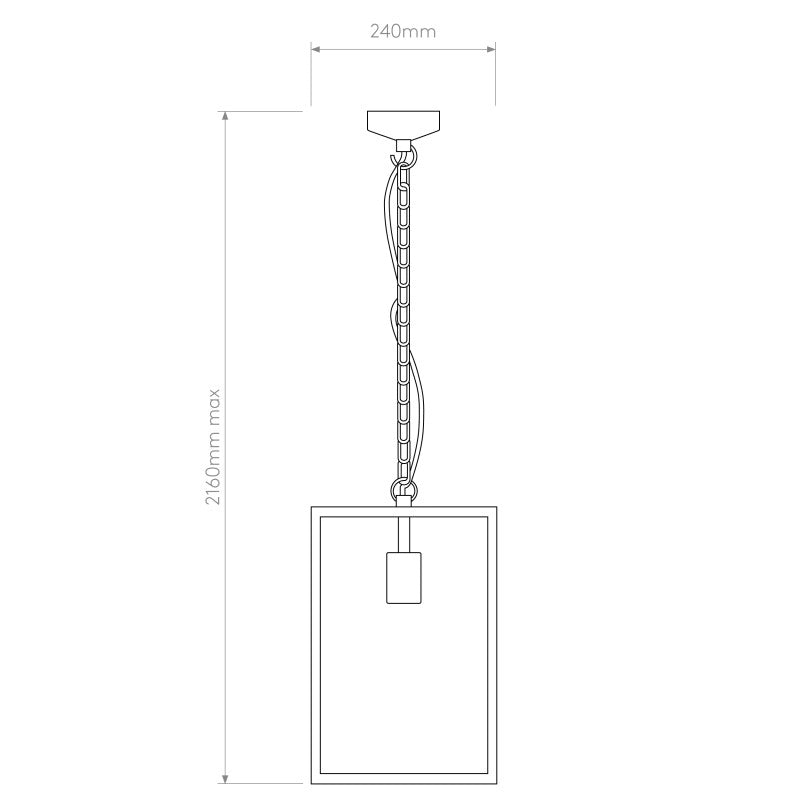 Astro Homefield 360 Pendant Porch Lantern – Textured Black - Lights Zone