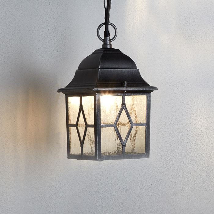 Searchlight Genoa Pendant Porch Lantern (Outdoor Ceiling Light)