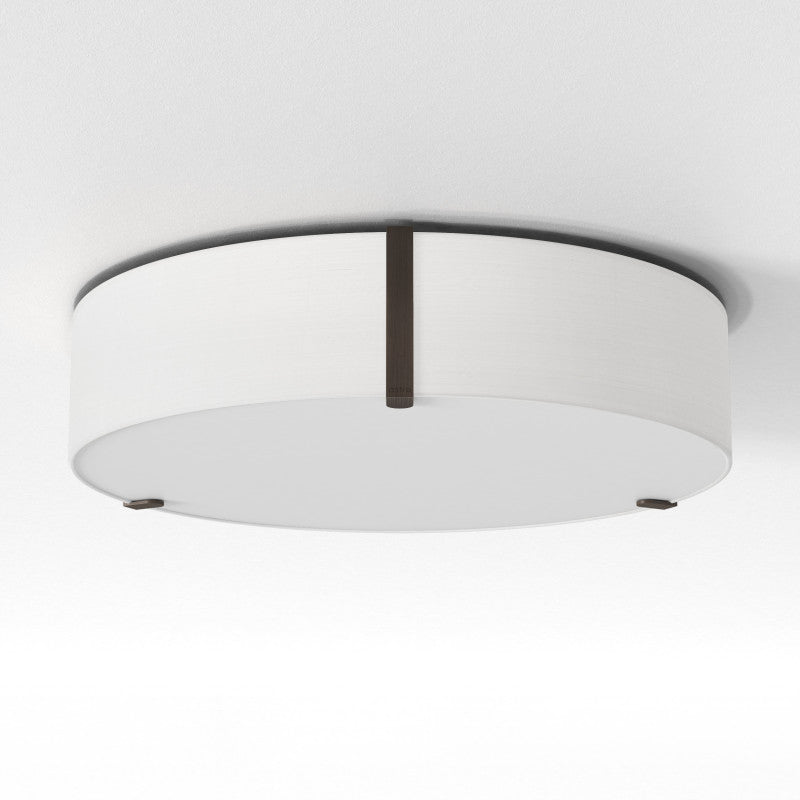 Astro Salina Round Flush Ceiling Light 550mm – White