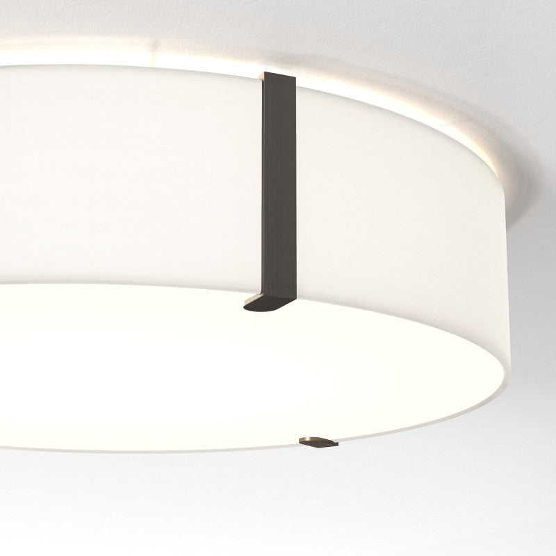Astro Salina Round Flush Ceiling Light 550mm – White