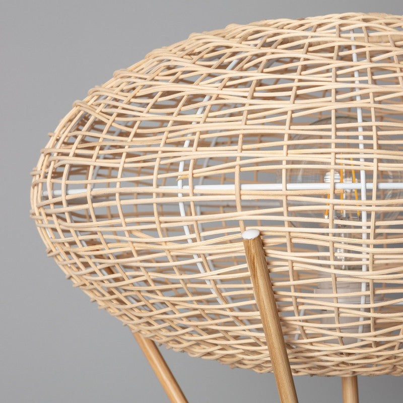 Edit Ronax Rattan Floor Lamp – Natural
