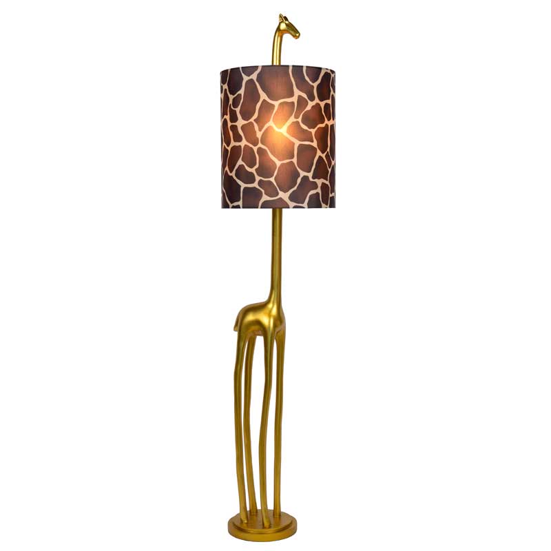Lucide Extravaganza Miss Tall Floor Lamp — Matt Gold