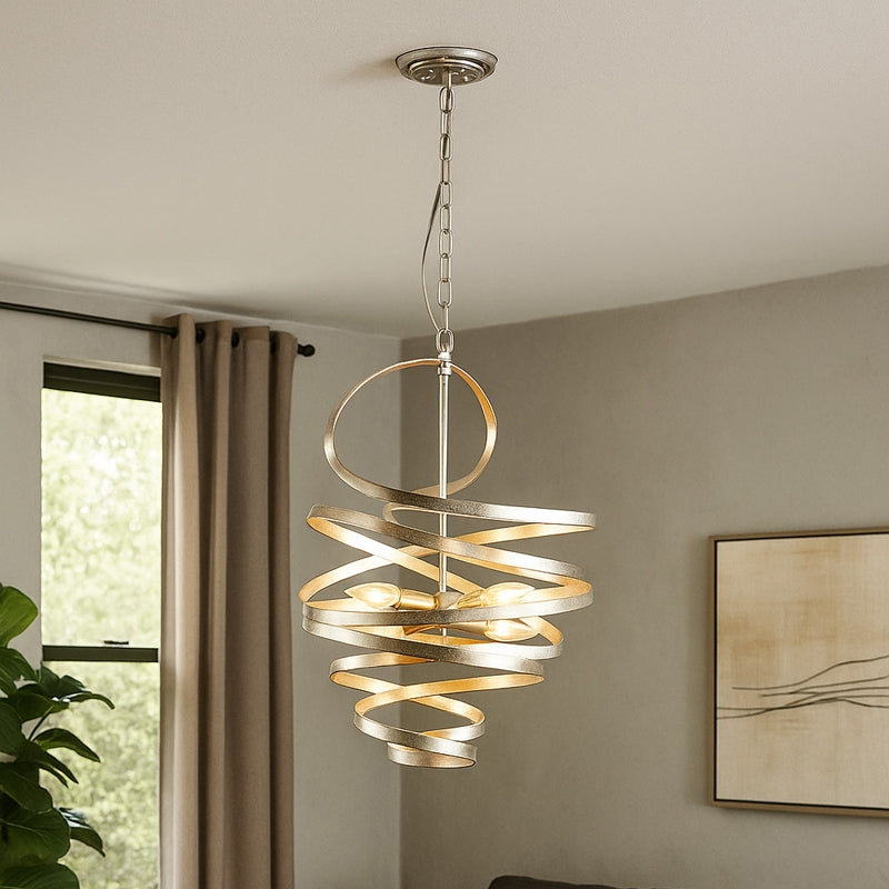 Wisteria Isla Ceiling Pendant Light — Silver