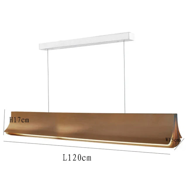 Luxury LED Chandelier: Modern Hanging Light for Dining & Office