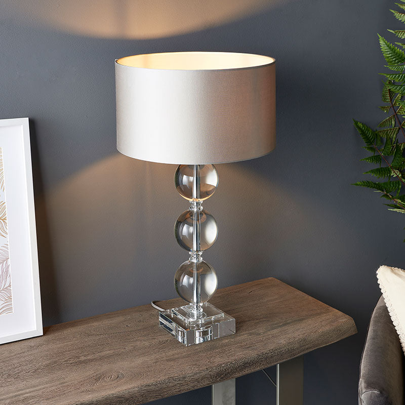 Luxia Como Tall Crystal Table Lamp – Base Only