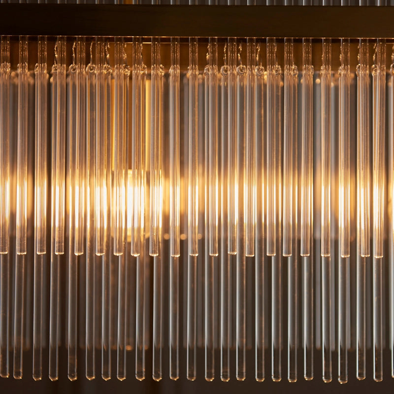 Luxia Torquay Glass Bar Ceiling Pendant Light – Antique Brass