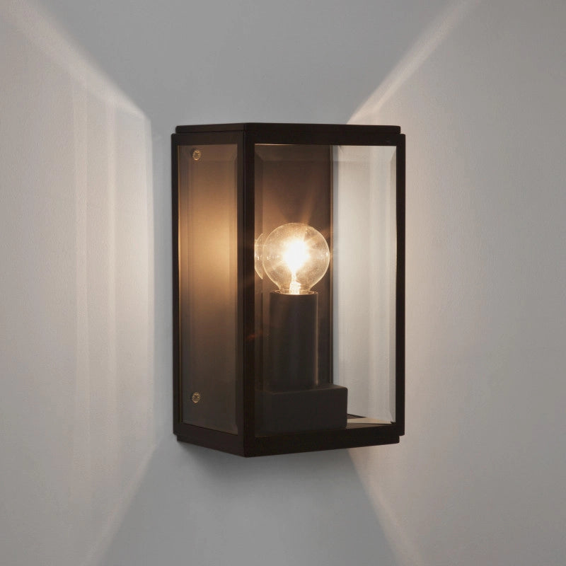 Astro Homefield 130 Outdoor Wall Light – Black