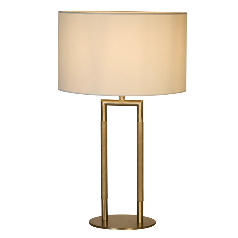 Westport Speonka Tall Table Lamp – Knurled Gold